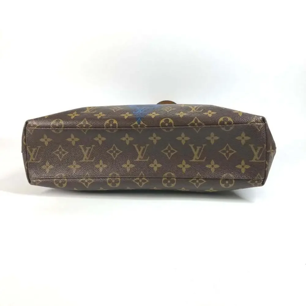 LOUIS VUITTON Brown Monogram Canvas Shoulder Bag